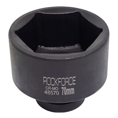Ударная торцевая головка 70 мм 6-гр. 1'' RockForce RF-48570