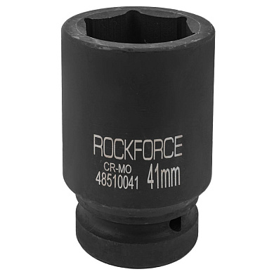 Глубокая ударная головка 41 мм. 6-гр. 1'' RockForce RF-48510041