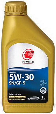 Моторное масло синтетическое IDEMITSU SN/GF-5 5W-30 F-S 1 л.