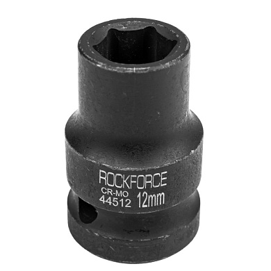 Ударная торцевая головка 12 мм 6-гр. 1/2'' RockForce RF-44512