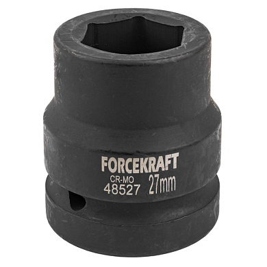 Головка ударная 1'', 27 мм, 6-гр. ForceKraft FK-48527
