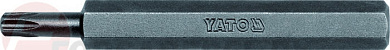 Бита Torx TR T25Hx70 мм, 1/4'', 20 шт. AISI S2 Yato YT-7954