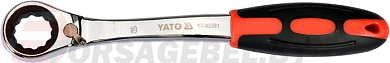 Ключ накидной с трещоткой 19 мм. CrV Yato YT-02381