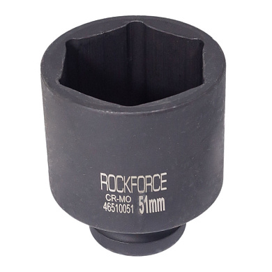 Глубокая ударная головка 51 мм 6-гр. 3/4'' RockForce RF-46510051