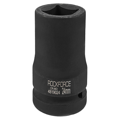 Головка ударная для футорки 1'', 24 мм 4-гр. RockForce RF-4819024
