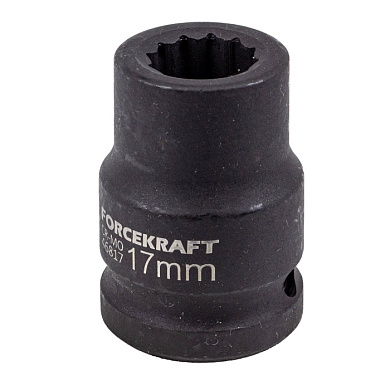 Головка ударная 17 мм 3/4" 12-гр. ForceKraft FK-46817