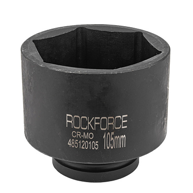 Глубокая ударная головка 1", 105 мм, 6-гр. RockForce RF-485120105