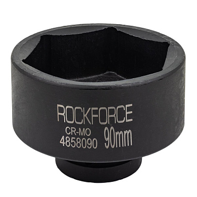 Ударная торцевая головка 1'', 90 мм 6-гр. RockForce RF-4858090