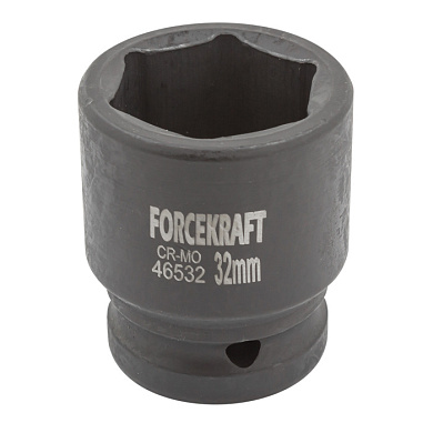 Ударная торцевая головка 32 мм. 6-гр. 3/4'' ForceKraft FK-46532