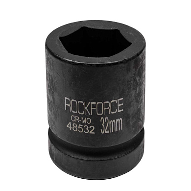 Ударная торцевая головка 32 мм 6-гр. 1'' RockForce RF-48532