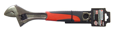Ключ разводной с резиновой рукояткой 300 мм. захват 35 мм. Forsage F-649300AB