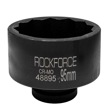 Головка ударная 1'', 95 мм, 12-гр. RockForce RF-48895