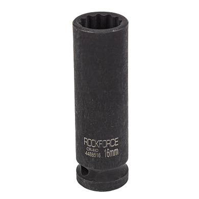 Головка ударная глубокая 16 мм, 12-гр., 1/2" RockForce RF-4488516