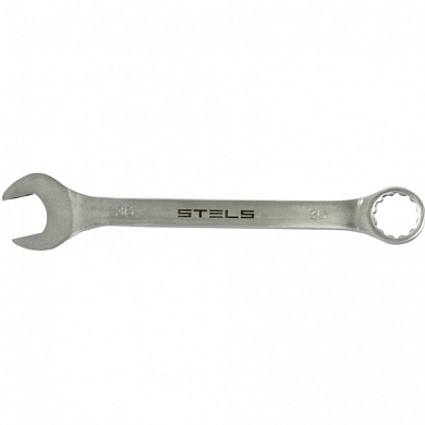 Комбинированный ключ 36 мм. матовый хром STELS 15233