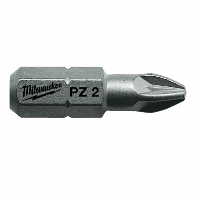 Бита 1/4'' PZ 2 25 мм. 25 шт. Milwaukee 4932399590
