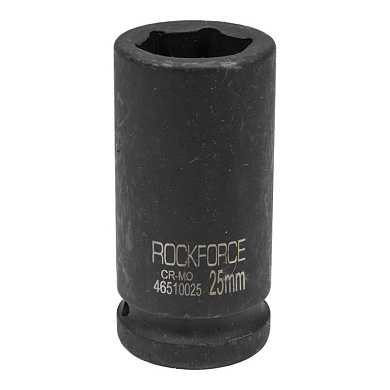 Головка ударная глубокая 3/4'', 25 мм, 6-гр. RockForce RF-46510025