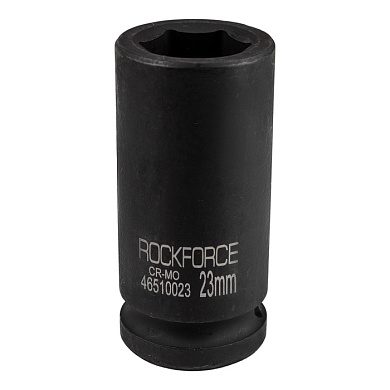 Головка ударная глубокая 3/4'', 23 мм, 6-гр. RockForce RF-46510023