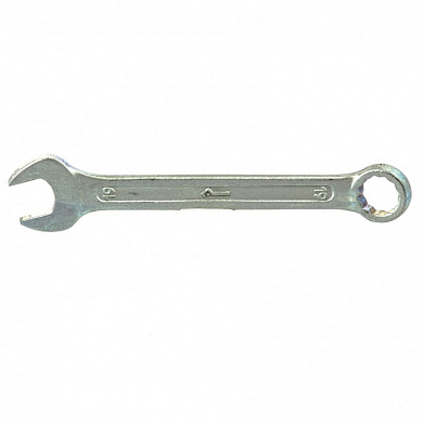 Комбинированный ключ 19 мм. оцинкованный (КЗСМИ) Россия 14946