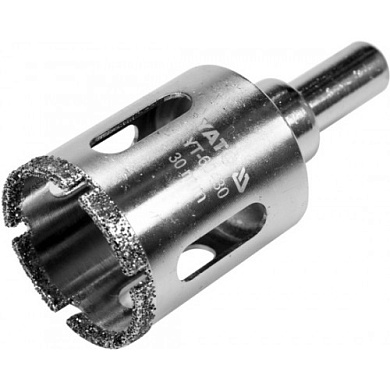 Сверло алмазное трубчатое для керамогранита и греса d30 мм. Yato YT-60430