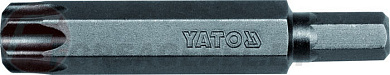 Бита Torx TR T60Hx70 мм, 1/4'', 20 шт. AISI S2 Yato YT-7961