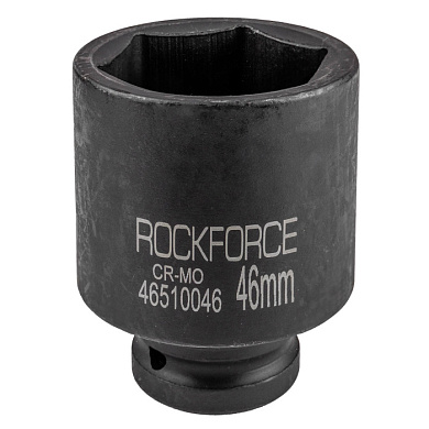 Глубокая ударная головка 46 мм. 6-гр. 3/4'' RockForce RF-46510046