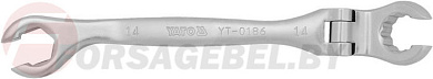 Ключ разрезной с шарниром 14 мм. CrV Yato YT-0186