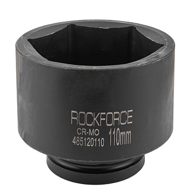 Глубокая ударная головка 1", 110 мм, 6-гр. RockForce RF-485120110