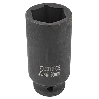 Головка ударная глубокая 1/2", 26 мм, 6-гр. RockForce RF-4458526