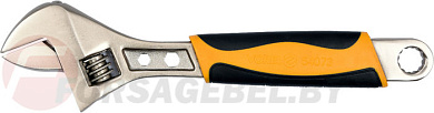 Ключ разводной с обрезиненной ручкой 300 мм. Vorel 54073