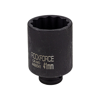 Головка ударная глубокая 41 мм, 12-гр., 1/2" RockForce RF-4488541