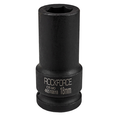 Головка ударная глубокая 3/4'', 18 мм, 6-гр. RockForce RF-46510018
