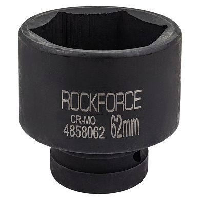 Ударная торцевая головка 1'', 62 мм 6-гр. RockForce RF-4858062
