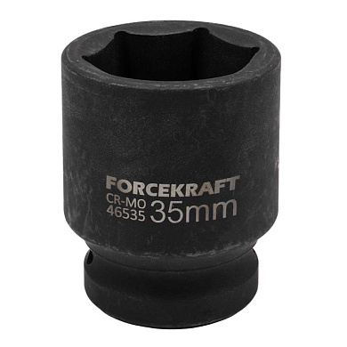 Ударная торцевая головка 35 мм. 6-гр. 3/4'' ForceKraft FK-46535