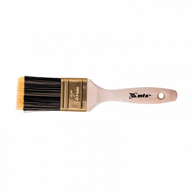 Кисть плоская Golden 2'', искусственная щетина, деревянная ручка MTX 83222
