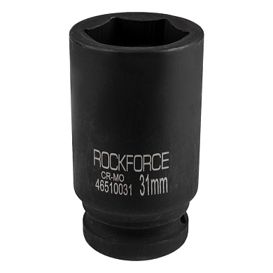 Головка ударная глубокая 3/4'', 31 мм, 6-гр. RockForce RF-46510031