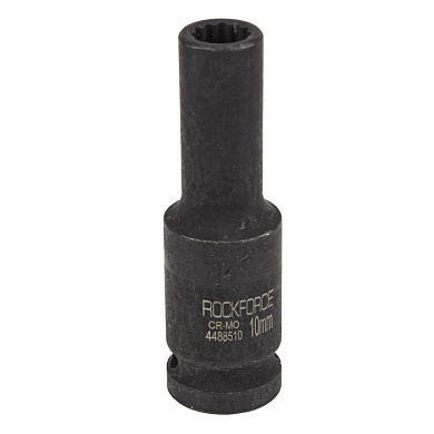 Головка ударная глубокая 10 мм, 12-гр., 1/2" RockForce RF-4488510