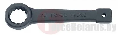 Ключ накидной ударный 27 мм. прямой Force 79327