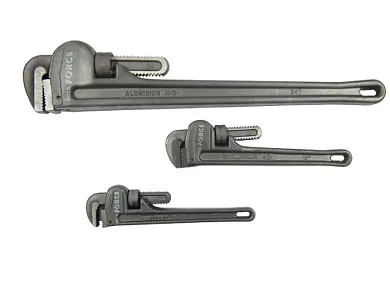 Трубный ключ с алюминиевой рукояткой RockForce RF-68412